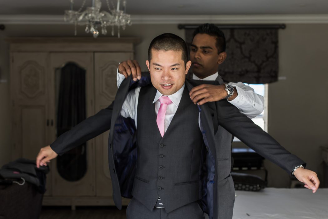 Groom getting ready - Cape Town Weddings